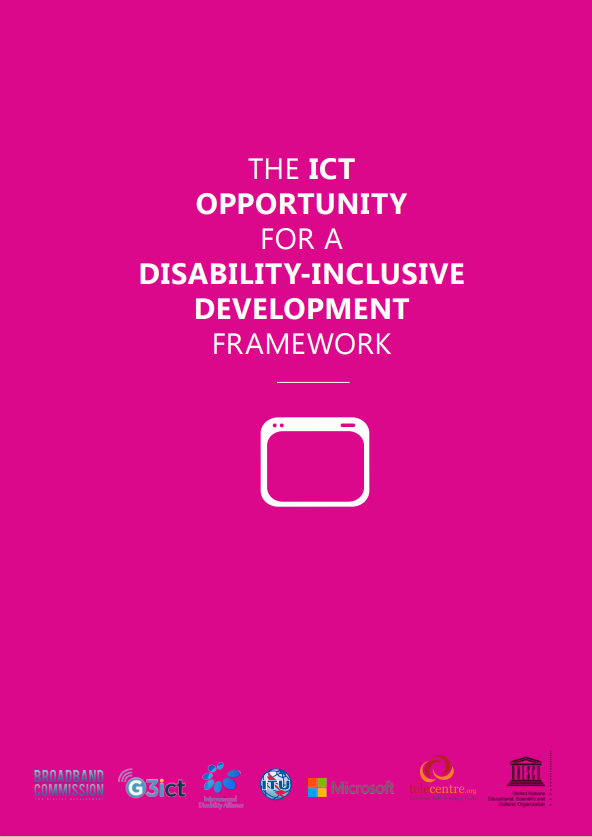 فرصة تكنولوجيا المعلومات والاتصالات لوضع إطار إنمائي شامل للإعاقة